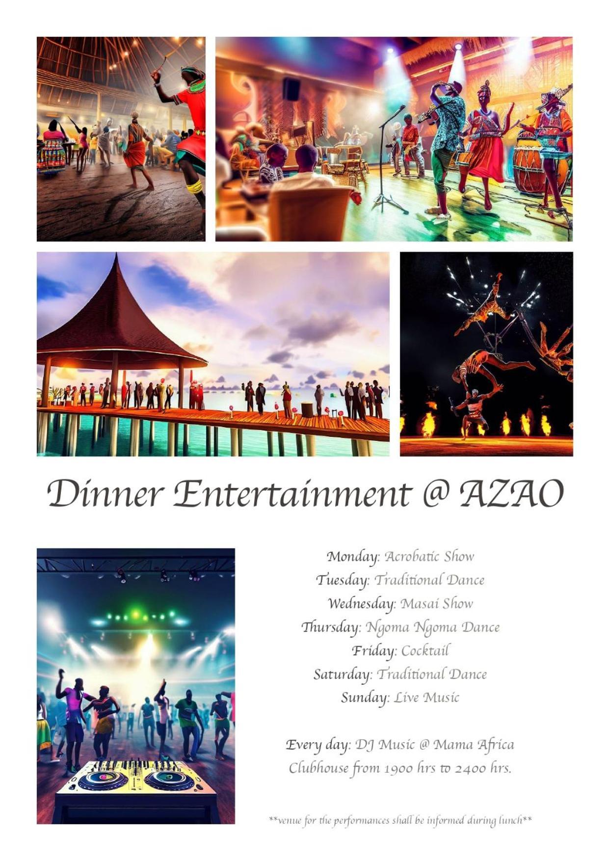 Azao Resort & Spa Pongwe Εξωτερικό φωτογραφία